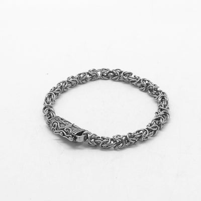 Men's Punk 316L Stainless Steel Chain Bracelet Vintage Bracelet