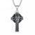 Stainless Steel Necklace Men's Stainless Steel Cross Pendant Necklace