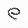 Vintage Distressed Carving Blackened Octopus Chain Bracelet for Men