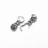 One Pair 316L Stainless Steel Basic Fashion Dangle Earrings for Men and Women