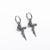 One Pair of 316L Stainless Steel Hiphop Dangle Earrings for Men and Women