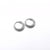 One Pair 316L Stainless Steel Basic Fashion Hoop Earrings for Men and Women