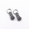 One Pair 316L Stainless Steel Basic Fashion Dangle Earrings for Men and Women