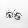 One Pair 316L Stainless Steel Chic Octopus Dangle Earrings for Men and Women