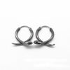 One Pair of Funky Fashion Unisex Hoop Earrings for Men and Women