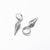 One Pair Stainless Steel Punk Fashion Dangle Earrings for Men and Women