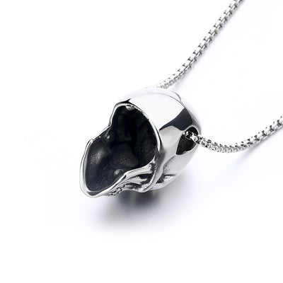 Stainless Steel Chain Men's Stainless Steel Pendant Necklace Skull Pendant