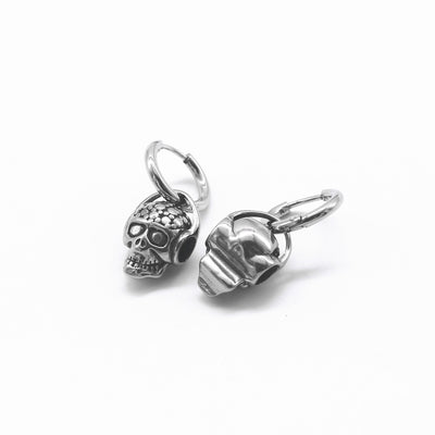 One Pair of 316L Stainless Steel Cool Dangle Earrings for Men and Women