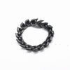 Black Hiphop Cool Heavy-duty Bikers Bracelet for Men