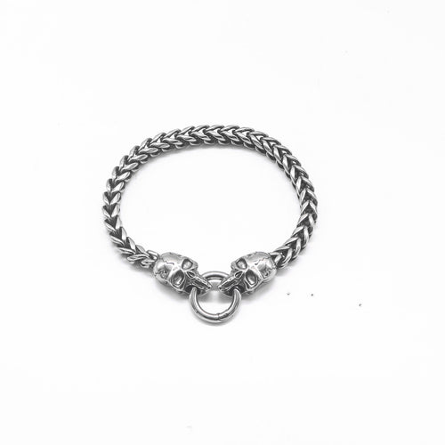 Cool Funky Skull Link Bracelet for Men and Women