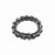 Black Hiphop Cool Heavy-duty Bikers Bracelet for Men