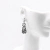 One Pair 316L Stainless Steel Basic Fashion Dangle Earrings for Men and Women